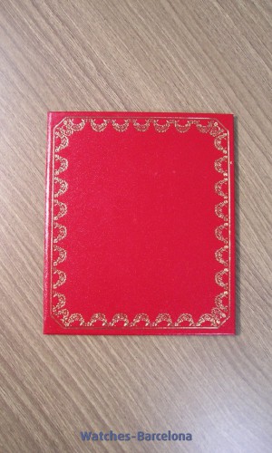 CARTIER Portagarantias color rojo