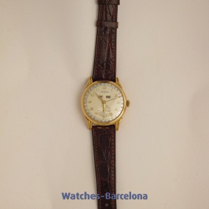LEMANIA Triple date - 18k gold