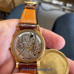 LEMANIA Triple date - 18k gold