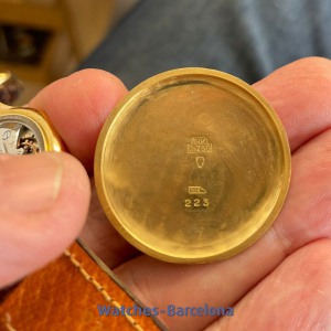 LEMANIA Triple date - 18k gold